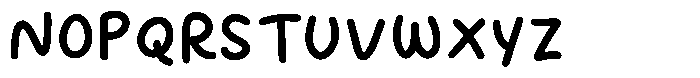 School Childern Font UPPERCASE