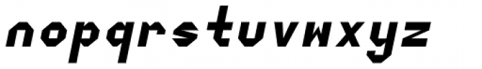 School Type Italic Font LOWERCASE