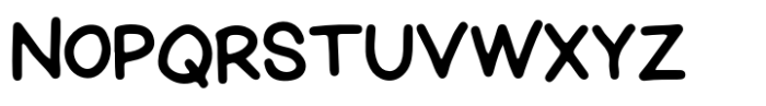 Schoolboy Font UPPERCASE