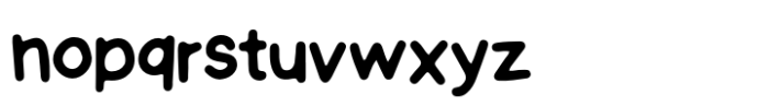 Schoolboy Font LOWERCASE