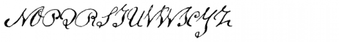 Schooner Script Font UPPERCASE