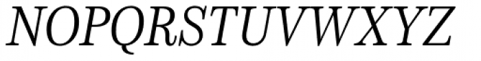 Schorel Condensed Regular Italic Font UPPERCASE