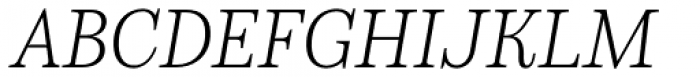 Schorel Extended Light Italic Font UPPERCASE
