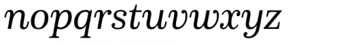 Schorel Norm Medium Italic Font LOWERCASE