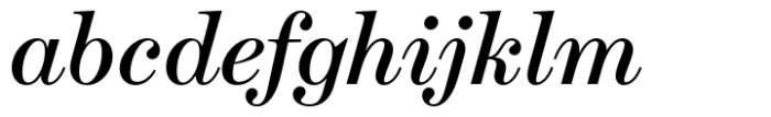 Schotis Display SemiBold Italic Font LOWERCASE