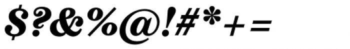 Schotis Text Black Italic Font OTHER CHARS