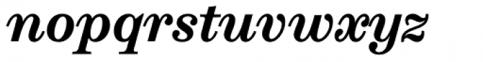 Schotis Text Bold Italic Font LOWERCASE