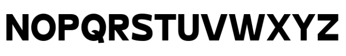 Schraft Bold Semi Condensed Font UPPERCASE