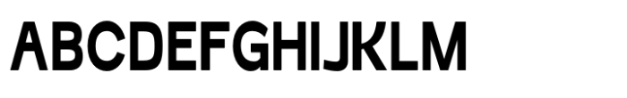 Schraft Semi Bold Condensed Font UPPERCASE