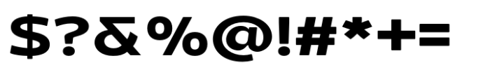 Schraft Semi Bold Expanded Font OTHER CHARS