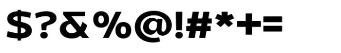 Schraft Semi Bold Semi Expanded Font OTHER CHARS