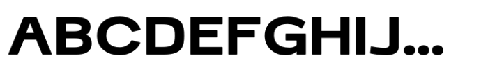 Schraft Semi Bold Semi Expanded Font UPPERCASE