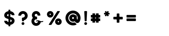 Schramberg Sans Regular Font OTHER CHARS