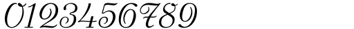 Schreibmeister Italic Font OTHER CHARS