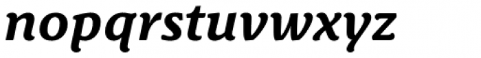 Schuss News Pro Bold Italic Font LOWERCASE