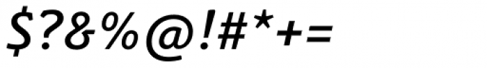 Schuss Slab Pro Medium Italic Font OTHER CHARS