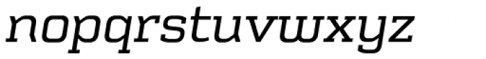 Schwager Italic Font LOWERCASE