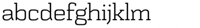 Schwager Light Font LOWERCASE