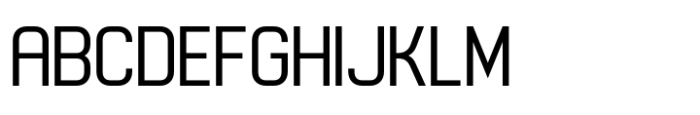 Science Fiction Condensed Regular Font UPPERCASE