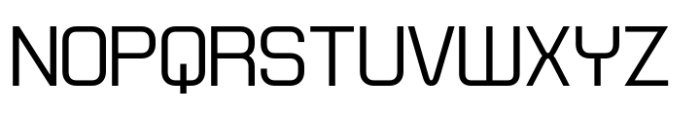 Science Fiction Regular Font UPPERCASE