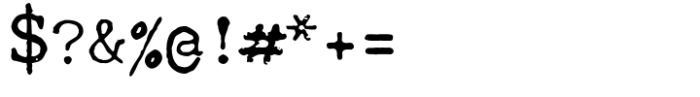 Science Typewriter Regular Font OTHER CHARS