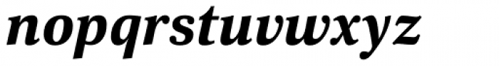 Scientia Black Italic Font LOWERCASE