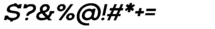 Scientify Italic Font OTHER CHARS