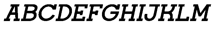 Scientify Italic Font UPPERCASE