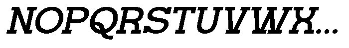 Scientify Italic Font UPPERCASE