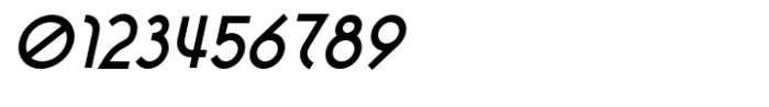 Scirckel Bold Oblique Font OTHER CHARS