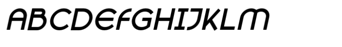 Scirckel Bold Oblique Font
