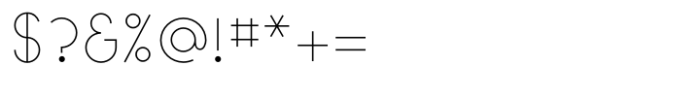 Scirckel Light Font OTHER CHARS