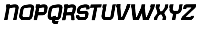 Sciuro Oblique Font UPPERCASE