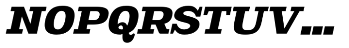 Scolver Black Slant Font UPPERCASE