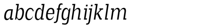 Scolver Condensed Italic FONT