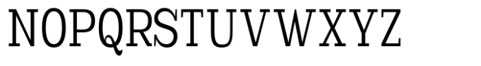 Scolver Condensed Font UPPERCASE