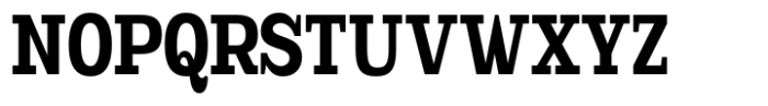 Scolver Extra Bold Condensed Font UPPERCASE