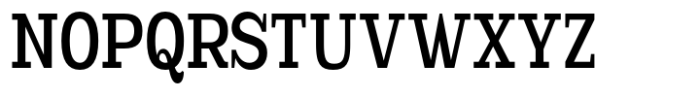 Scolver Semi Bold Condensed Font UPPERCASE