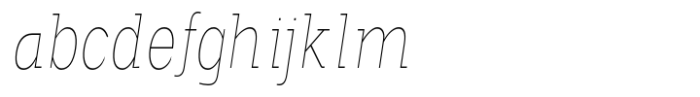 Scolver Thin Condensed Italic FONT