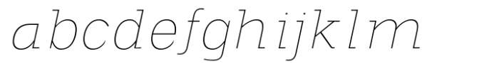 Scolver Thin Italic FONT