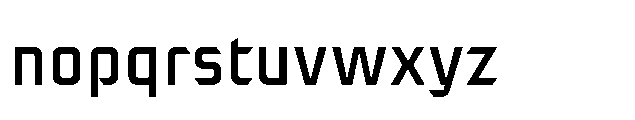 Scor Regular Font LOWERCASE