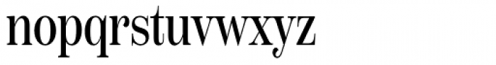 Scotch Deck Compressed Roman Font LOWERCASE