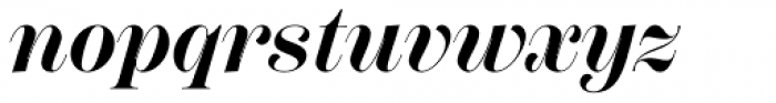 Scotch Display Bold Italic Font LOWERCASE
