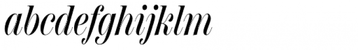 Scotch Display Compressed Medium Italic Font LOWERCASE