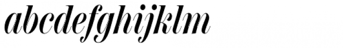 Scotch Display Compressed Semi Bold Italic Font LOWERCASE