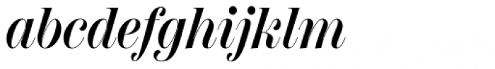 Scotch Display Condensed Semi Bold Italic Font LOWERCASE