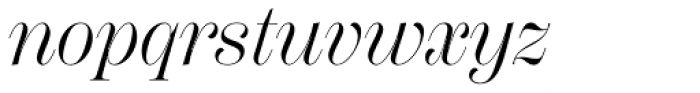 Scotch Display Italic Font LOWERCASE