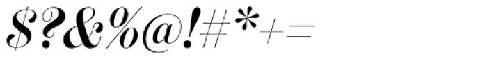 Scotch Display Semi Bold Italic Font OTHER CHARS
