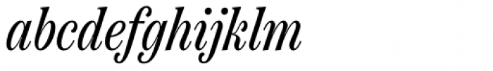 Scotch Text Compressed Italic Font LOWERCASE