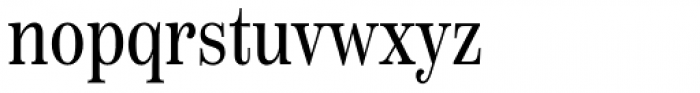 Scotch Text Compressed Roman Font LOWERCASE